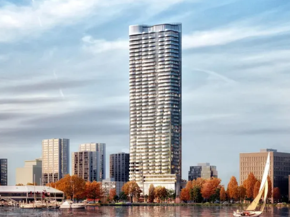 Luxury condo listing at 805 Carling Avenue, Ottawa – high-rise exterior view